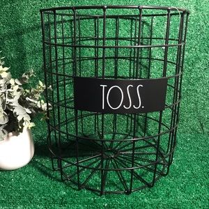 Rae dunn toss wastebasket